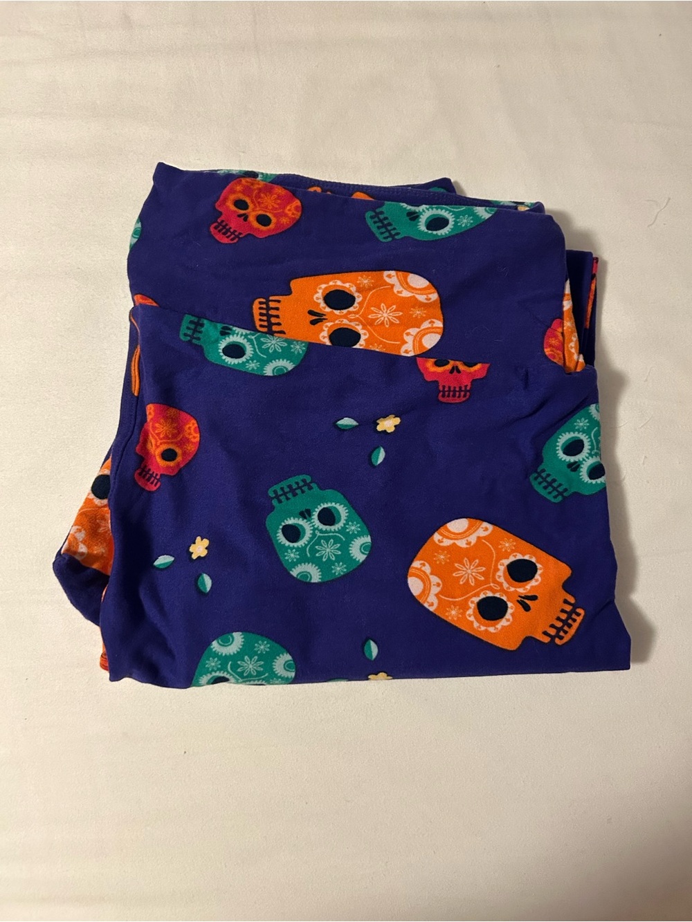 New LuLaRoe TC Sugar Skull Leggings